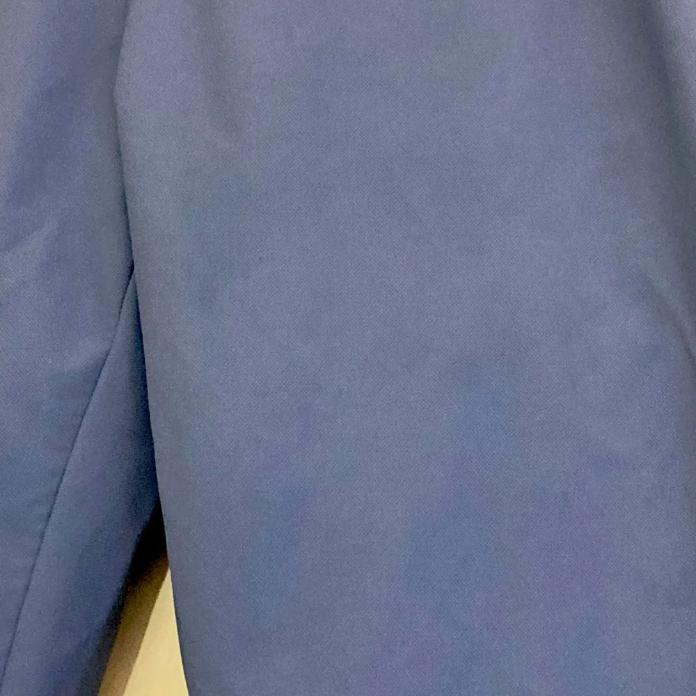 *Banana Republic Flat Front Slim Performance Pant 36 blue